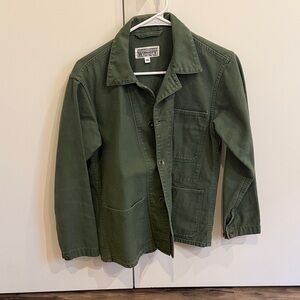 Green Work Shirt-Jacket